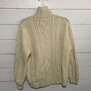 Fisherman’s Cable Knit Sweater
